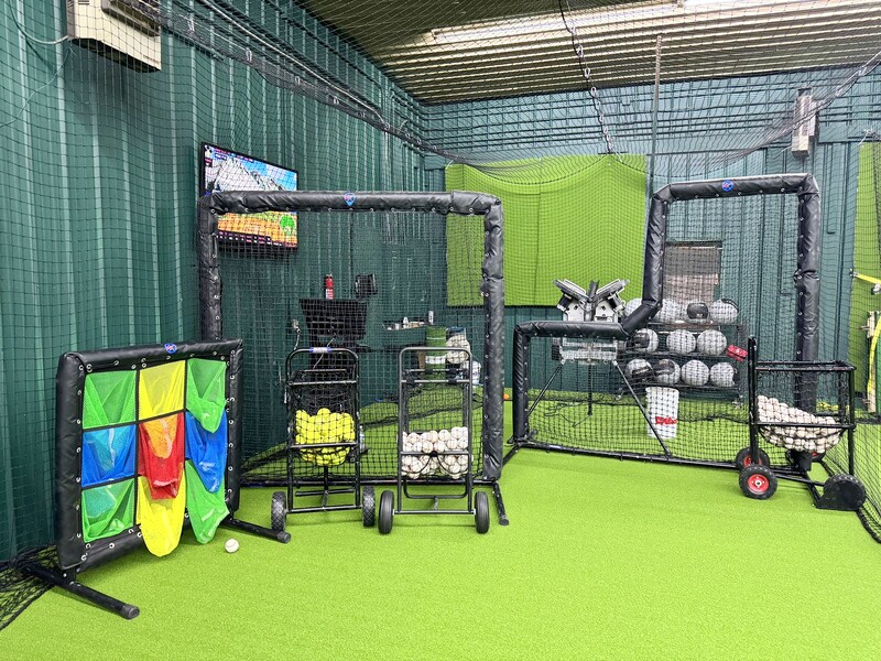 Training equipment and turf space at Chenango SportsZone